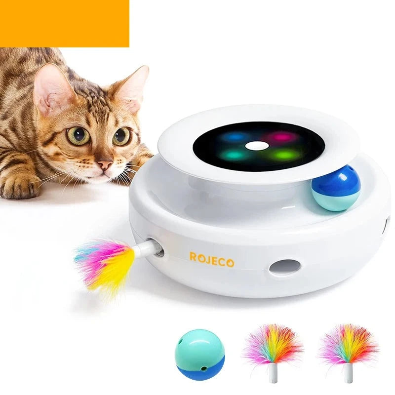 Automatic Feather Fun Ball