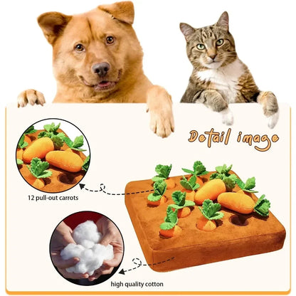 Carrot Snuffle Mat for Pet